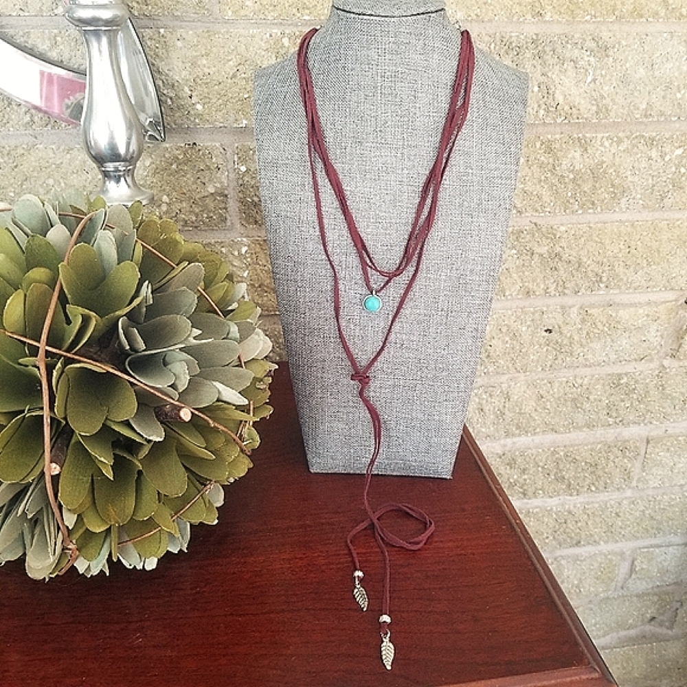 Boho Layered Tassel Necklace